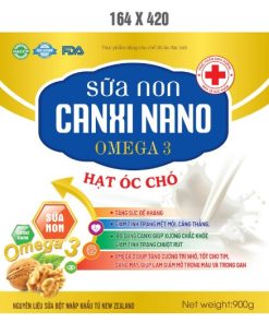 SỮA NON CANXI NANO OMEGA 3 HẠT ÓC CHÓ DINH DƯỠNG