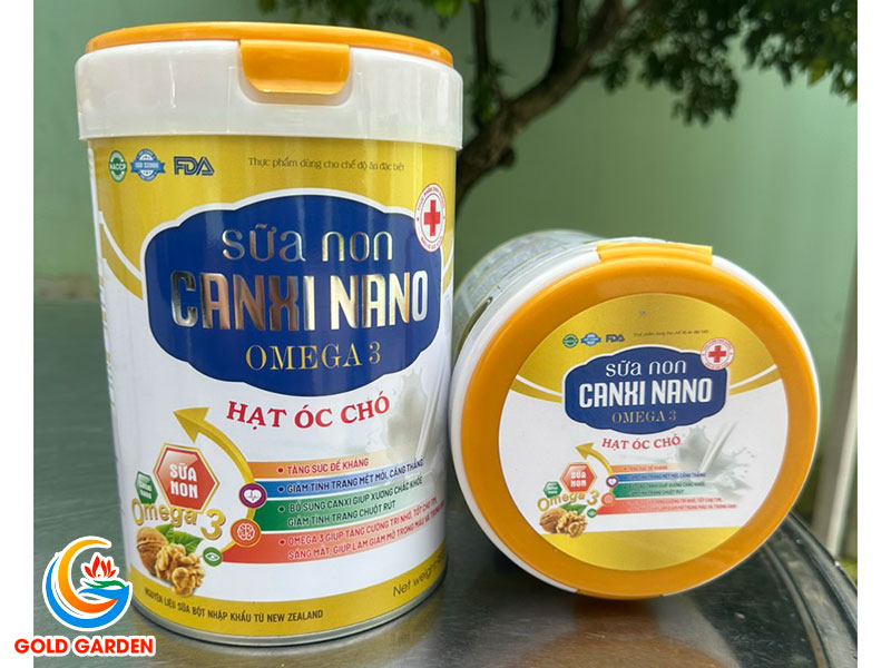 Vì Sao Nên Chọn Sữa Non Canxi Nano OMEGA 3 Hạt Óc Chó