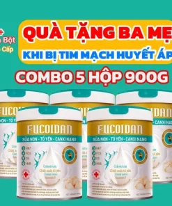 Sữa FUCOIDAN Sữa Non Tổ Yến Canxi tăng cường sức đề kháng